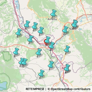 Mappa Via Maratoneti, 01028 Orte VT, Italia (9.4635)