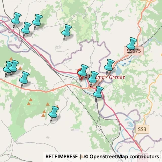 Mappa Via Maratoneti, 01028 Orte VT, Italia (5.73357)