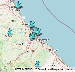 Mappa Lungomare Papa Giovanni XXIII, 65129 Pescara PE, Italia (15.6025)
