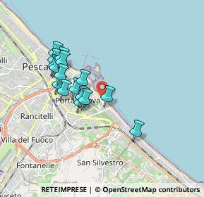 Mappa Lungomare Papa Giovanni XXIII, 65129 Pescara PE, Italia (1.64625)