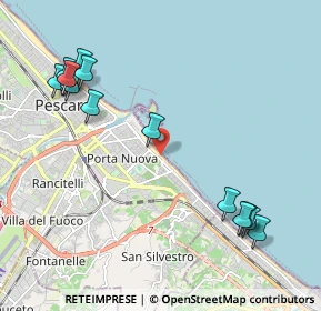 Mappa Lungomare Papa Giovanni XXIII, 65129 Pescara PE, Italia (2.63071)