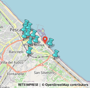 Mappa Lungomare Papa Giovanni XXIII, 65129 Pescara PE, Italia (1.64)