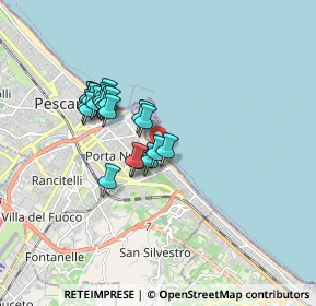 Mappa Lungomare Papa Giovanni XXIII, 65129 Pescara PE, Italia (1.4545)