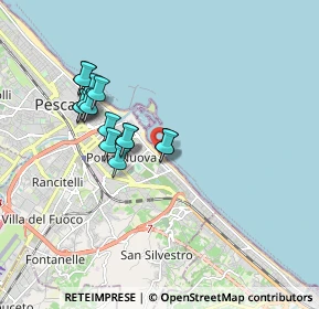 Mappa Lungomare Papa Giovanni XXIII, 65129 Pescara PE, Italia (1.64067)