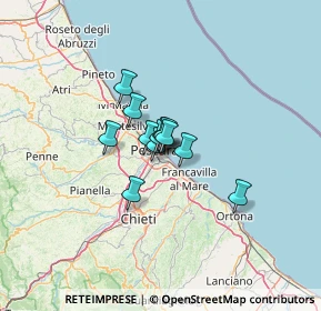 Mappa Viale Guglielmo Marconi, 65126 Pescara PE, Italia (6.53583)