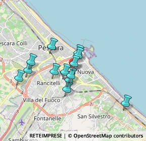 Mappa Viale Guglielmo Marconi, 65126 Pescara PE, Italia (1.53231)