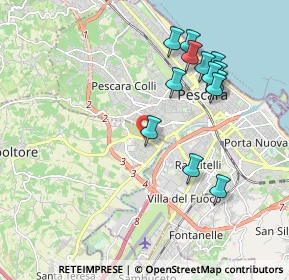 Mappa Via Napoli, 65010 Villa Raspa PE, Italia (2.04231)