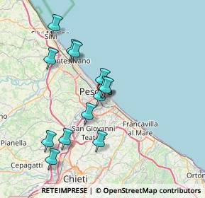 Mappa Via Savonarola, 65127 Pescara PE, Italia (7.11538)