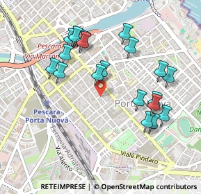 Mappa Via Savonarola, 65127 Pescara PE, Italia (0.508)