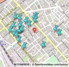 Mappa Via Savonarola, 65127 Pescara PE, Italia (0.26)