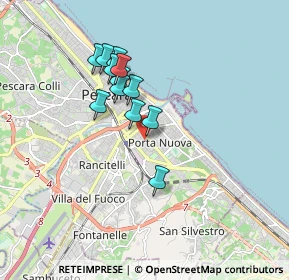 Mappa Via Savonarola, 65127 Pescara PE, Italia (1.4725)