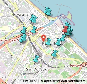 Mappa Via Savonarola, 65127 Pescara PE, Italia (0.983)