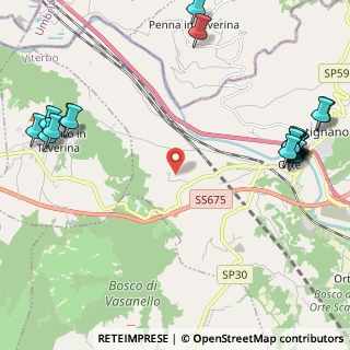 Mappa Vocabolo Resano, 01028 Orte VT, Italia (3.208)