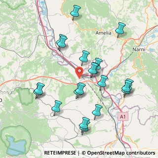 Mappa Vocabolo Resano, 01028 Orte VT, Italia (8.4655)