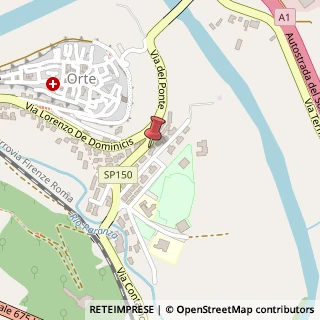 Mappa Via Maratoneti, 2, 01028 Orte, Viterbo (Lazio)