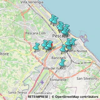 Mappa Via del Circuito, 65124 Spoltore PE, Italia (1.49938)