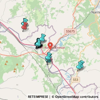 Mappa Via Terni, 01028 Orte VT, Italia (3.344)
