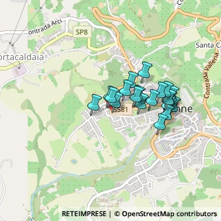 Mappa Via Monte Camicia, 65017 Penne PE, Italia (0.364)