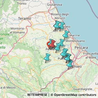Mappa Via Monte Camicia, 65017 Penne PE, Italia (10.75467)