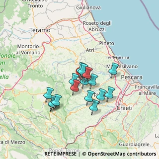 Mappa Via Monte Camicia, 65017 Penne PE, Italia (10.66588)