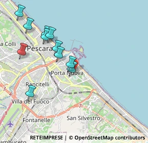 Mappa Via Giovanni de Caesaris, 65126 Pescara PE, Italia (2.13182)