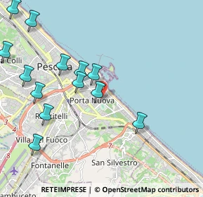 Mappa Via Giovanni de Caesaris, 65126 Pescara PE, Italia (2.48692)