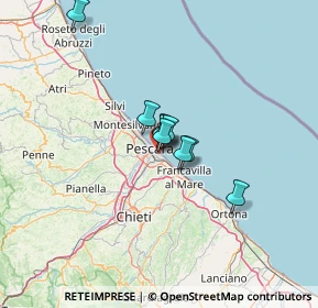 Mappa Via Giovanni de Caesaris, 65126 Pescara PE, Italia (18.42833)