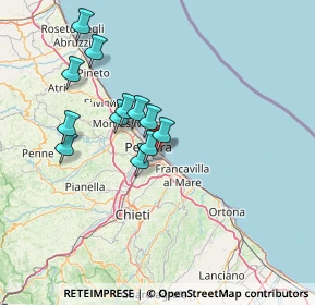 Mappa Via Giovanni de Caesaris, 65126 Pescara PE, Italia (12.75667)