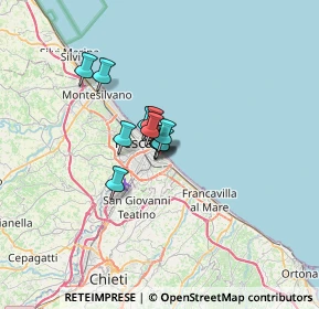 Mappa Via Giovanni de Caesaris, 65126 Pescara PE, Italia (3.46636)