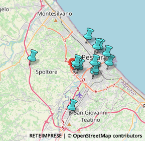 Mappa Via Vasto, 65010 Spoltore PE, Italia (2.72077)