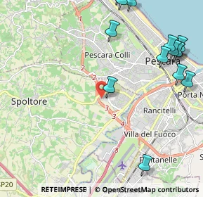 Mappa Via Vasto, 65010 Spoltore PE, Italia (3.00286)