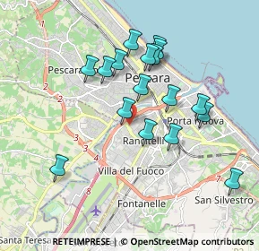 Mappa Via Gizio, 65128 Pescara PE, Italia (1.78824)