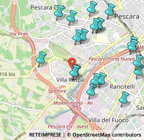Mappa 65010 Villa Raspa PE, Italia (1.2015)
