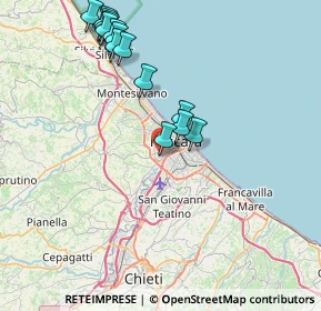 Mappa Via Bari, 65010 Spoltore PE, Italia (9.03467)