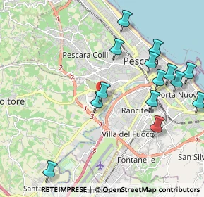Mappa Via Bari, 65010 Spoltore PE, Italia (2.37357)
