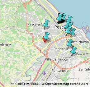 Mappa Via Bari, 65010 Villa Raspa PE, Italia (2.098)