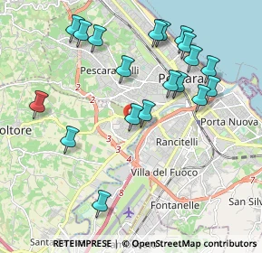 Mappa Via Bari, 65010 Spoltore PE, Italia (2.20105)