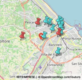 Mappa Via Bari, 65010 Spoltore PE, Italia (1.73214)