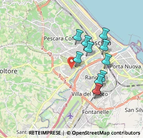 Mappa Via Bari, 65010 Villa Raspa PE, Italia (1.63909)