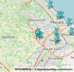 Mappa Via Montella, 65010 Pescara PE, Italia (2.14)