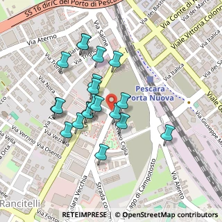 Mappa Piazza Salvador Allende, 65128 Pescara PE, Italia (0.205)