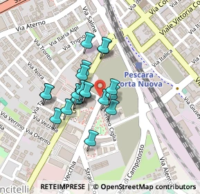 Mappa Pescara, 65128 Pescara PE, Italia (0.1655)