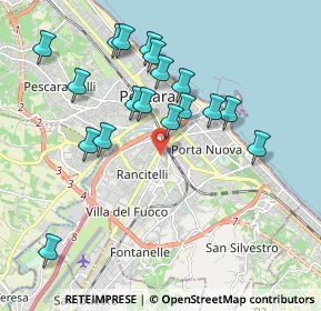 Mappa Pescara, 65128 Pescara PE, Italia (1.98778)