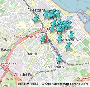 Mappa Pescara, 65128 Pescara PE, Italia (0.9065)
