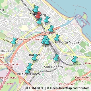 Mappa Piazza Salvador Allende, 65128 Pescara PE, Italia (1.07529)