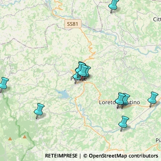 Mappa Via Bernardo Castiglione, 65017 Penne PE, Italia (4.42385)
