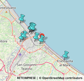 Mappa Viale Figlia di Jorio, 65126 Pescara PE, Italia (3.22545)