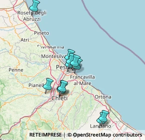 Mappa Viale Figlia di Jorio, 65126 Pescara PE, Italia (12.83917)