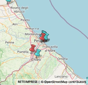 Mappa Viale Figlia di Jorio, 65126 Pescara PE, Italia (14.75545)