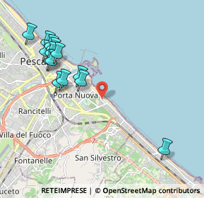 Mappa Viale Figlia di Jorio, 65126 Pescara PE, Italia (2.40429)